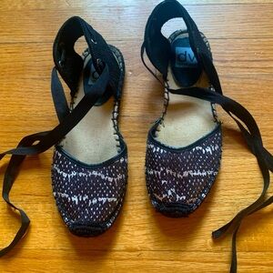 Used Dolce Vita Espadrilles Laces Flats 7